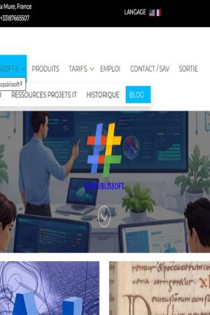 🔗 Backlink dans le blog de Seopublissoft – TF 30 garanti